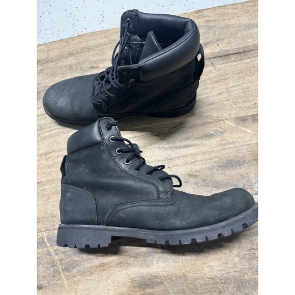 Men’s Timberland Premium 6-Inch Waterproof Boots – Black Nubuck – Size 11